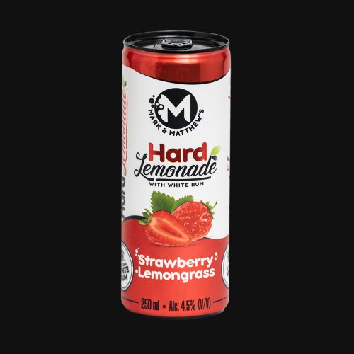 Mark&Matthew’s Hard Lemonade Eper-Citromfű 250ml